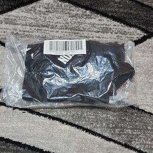 VS PINK YOGA 2017 PINK NATION BLACK COTTON MESH LEGGINGS NWOT MEDIUM